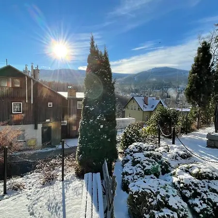 Dziki Panorama Gor, Duzy Taras Z Widokiem Na Gory * Schreiberhau