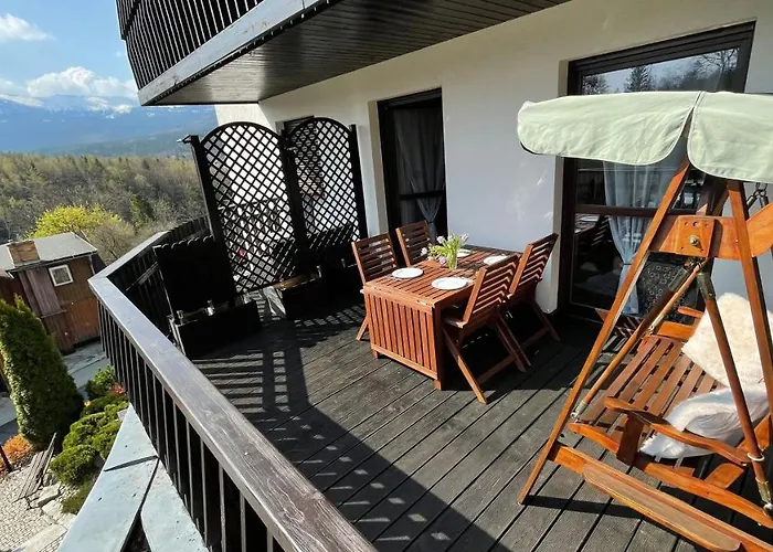 Apartment Dziki Panorama Gor, Duzy Taras Z Widokiem Na Gory *