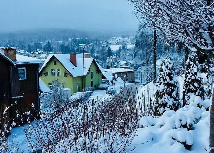 Dziki Panorama Gor, Duzy Taras Z Widokiem Na Gory *